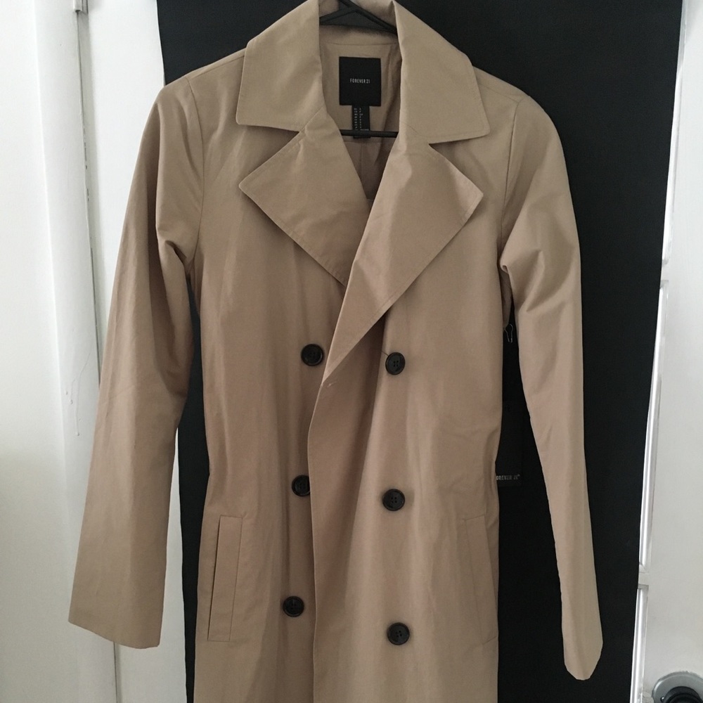 NEW beige trench coat